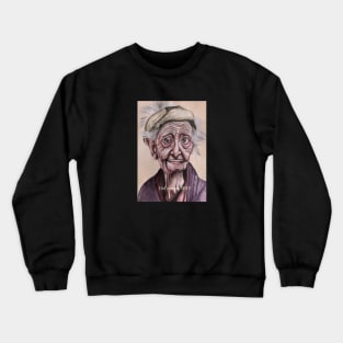 Funny old man Crewneck Sweatshirt